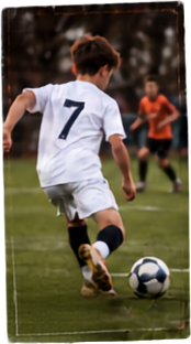 Matchday action photo used to illustrate a captured football memory